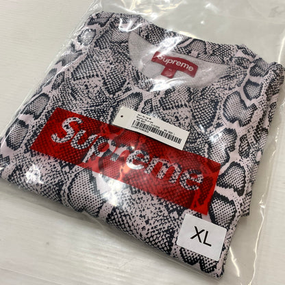 【中古品】【メンズ】 Supreme シュプリーム SMALL BOX S/S TEE SNAKE スモールボックス ショートスリーブ Tシャツ スネーク 半袖 トップス 149-260812-ko-16-tei サイズ：XL カラー：柄 万代Net店
