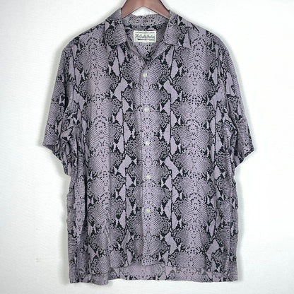 【中古品】【メンズ】 WACKO MARIA ワコ マリア HAWAIIAN SHIRT S/S "PYTHON" ハワイアン シャツ ショートスリーブ 半袖 トップス 140-260811-sa-06-tei サイズ：M カラー：パープル 万代Net店