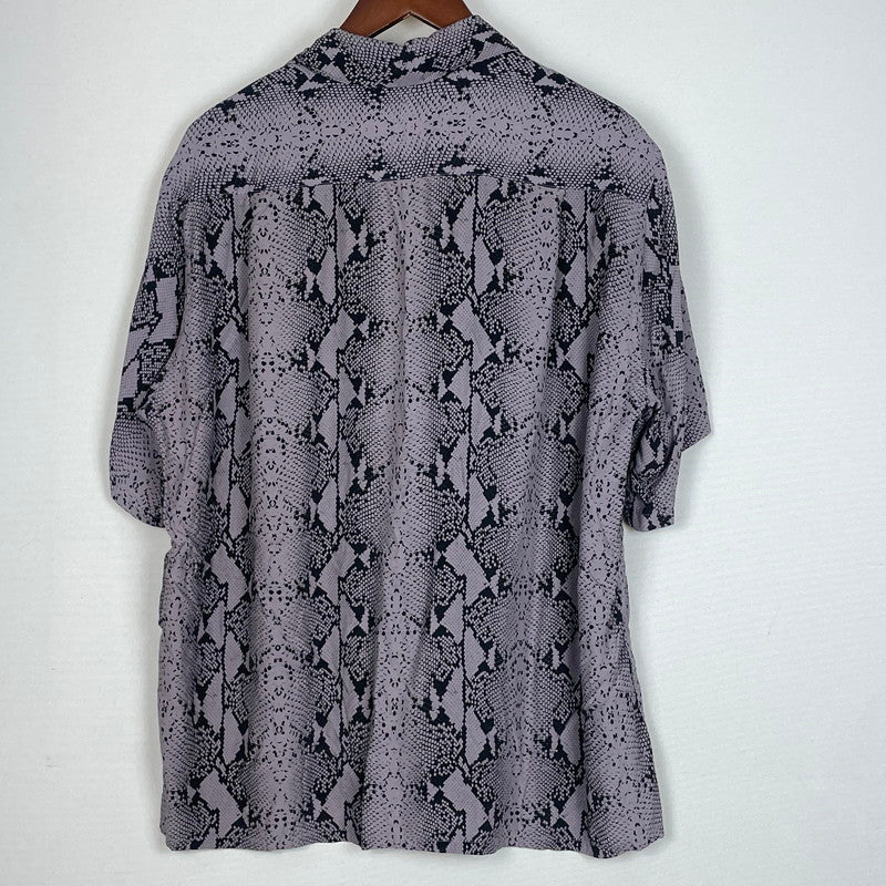【中古品】【メンズ】 WACKO MARIA ワコ マリア HAWAIIAN SHIRT S/S "PYTHON" ハワイアン シャツ ショートスリーブ 半袖 トップス 140-260811-sa-06-tei サイズ：M カラー：パープル 万代Net店