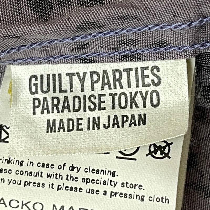 【中古品】【メンズ】 WACKO MARIA ワコ マリア HAWAIIAN SHIRT S/S "PYTHON" ハワイアン シャツ ショートスリーブ 半袖 トップス 140-260811-sa-06-tei サイズ：M カラー：パープル 万代Net店