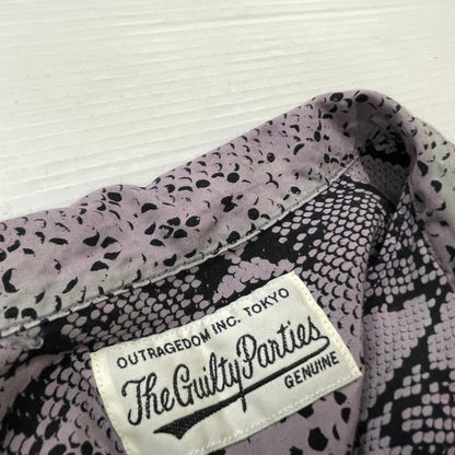 【中古品】【メンズ】 WACKO MARIA ワコ マリア HAWAIIAN SHIRT S/S "PYTHON" ハワイアン シャツ ショートスリーブ 半袖 トップス 140-260811-sa-06-tei サイズ：M カラー：パープル 万代Net店