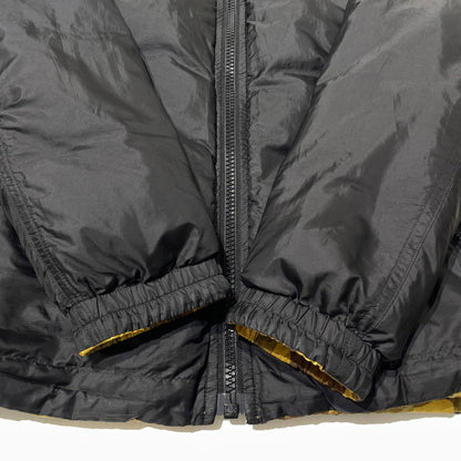 【中古品】【メンズ】 BLACK LABEL CRESTBRIDGE ブラックレーベル・クレストブリッジ REVERSIBLE DOWN JACKET 51F13-212-46 リバーシブル ダウンジャケット アウター 141-260811-yo-09-tei サイズ：M カラー：ブラック/カモ 万代Net店