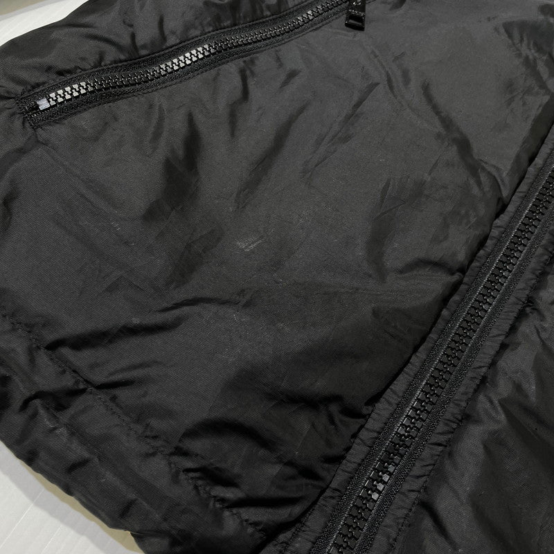 【中古品】【メンズ】 BLACK LABEL CRESTBRIDGE ブラックレーベル・クレストブリッジ REVERSIBLE DOWN JACKET 51F13-212-46 リバーシブル ダウンジャケット アウター 141-260811-yo-09-tei サイズ：M カラー：ブラック/カモ 万代Net店