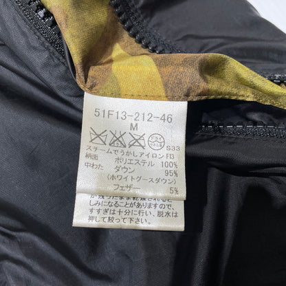 【中古品】【メンズ】 BLACK LABEL CRESTBRIDGE ブラックレーベル・クレストブリッジ REVERSIBLE DOWN JACKET 51F13-212-46 リバーシブル ダウンジャケット アウター 141-260811-yo-09-tei サイズ：M カラー：ブラック/カモ 万代Net店