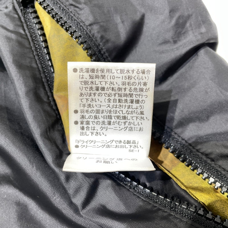 【中古品】【メンズ】 BLACK LABEL CRESTBRIDGE ブラックレーベル・クレストブリッジ REVERSIBLE DOWN JACKET 51F13-212-46 リバーシブル ダウンジャケット アウター 141-260811-yo-09-tei サイズ：M カラー：ブラック/カモ 万代Net店