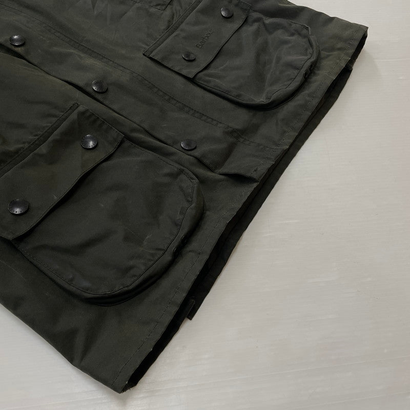 【中古品】【メンズ】 Barbour バブアー BEDALE WAXED JACKET 1602128 ビデイル オイルドジャケット アウター 144-260817-ss-13-tei サイズ：C36 カラー：カーキ 万代Net店