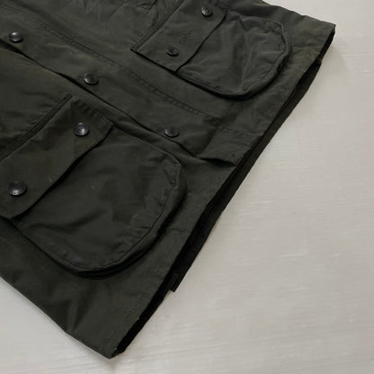【中古品】【メンズ】 Barbour バブアー BEDALE WAXED JACKET 1602128 ビデイル オイルドジャケット アウター 144-260817-ss-13-tei サイズ：C36 カラー：カーキ 万代Net店