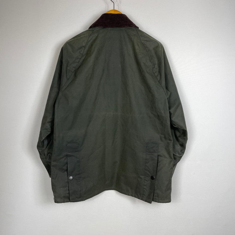 【中古品】【メンズ】 Barbour バブアー BEDALE WAXED JACKET 1602128 ビデイル オイルドジャケット アウター 144-260817-ss-13-tei サイズ：C36 カラー：カーキ 万代Net店
