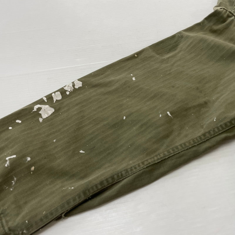 【現状渡し品】【メンズ】 U.S. ARMY アメリカ軍 40's VINTAGE M-43 HBT JACKET 40年代 ヴィンテージ ヘリンボーンツイル ジャケット アウター 145-260811-sa-04-tei サイズ：不明 カラー：カーキ 万代Net店