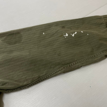 【現状渡し品】【メンズ】 U.S. ARMY アメリカ軍 40's VINTAGE M-43 HBT JACKET 40年代 ヴィンテージ ヘリンボーンツイル ジャケット アウター 145-260811-sa-04-tei サイズ：不明 カラー：カーキ 万代Net店