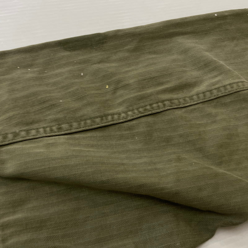 【現状渡し品】【メンズ】 U.S. ARMY アメリカ軍 40's VINTAGE M-43 HBT JACKET 40年代 ヴィンテージ ヘリンボーンツイル ジャケット アウター 145-260811-sa-04-tei サイズ：不明 カラー：カーキ 万代Net店