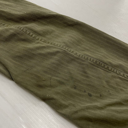 【現状渡し品】【メンズ】 U.S. ARMY アメリカ軍 40's VINTAGE M-43 HBT JACKET 40年代 ヴィンテージ ヘリンボーンツイル ジャケット アウター 145-260811-sa-04-tei サイズ：不明 カラー：カーキ 万代Net店