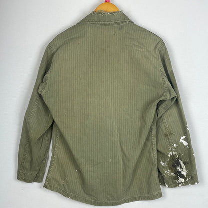 【現状渡し品】【メンズ】 U.S. ARMY アメリカ軍 40's VINTAGE M-43 HBT JACKET 40年代 ヴィンテージ ヘリンボーンツイル ジャケット アウター 145-260811-sa-04-tei サイズ：不明 カラー：カーキ 万代Net店