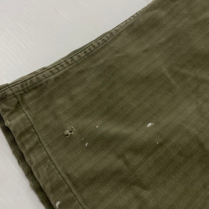 【現状渡し品】【メンズ】 U.S. ARMY アメリカ軍 40's VINTAGE M-43 HBT JACKET 40年代 ヴィンテージ ヘリンボーンツイル ジャケット アウター 145-260811-sa-04-tei サイズ：不明 カラー：カーキ 万代Net店