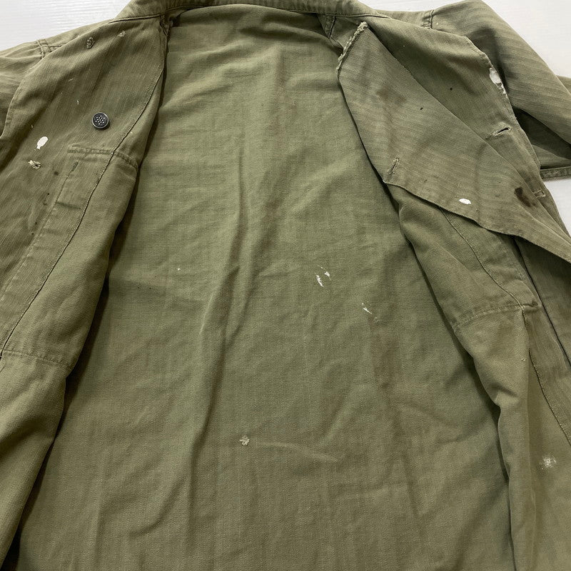 【現状渡し品】【メンズ】 U.S. ARMY アメリカ軍 40's VINTAGE M-43 HBT JACKET 40年代 ヴィンテージ ヘリンボーンツイル ジャケット アウター 145-260811-sa-04-tei サイズ：不明 カラー：カーキ 万代Net店