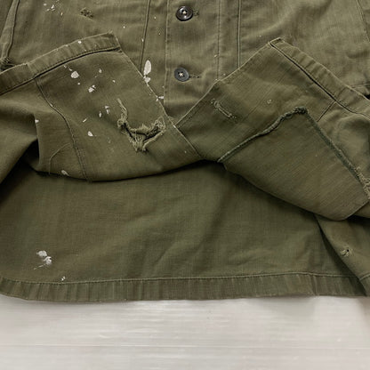 【現状渡し品】【メンズ】 U.S. ARMY アメリカ軍 40's VINTAGE M-43 HBT JACKET 40年代 ヴィンテージ ヘリンボーンツイル ジャケット アウター 145-260811-sa-04-tei サイズ：不明 カラー：カーキ 万代Net店