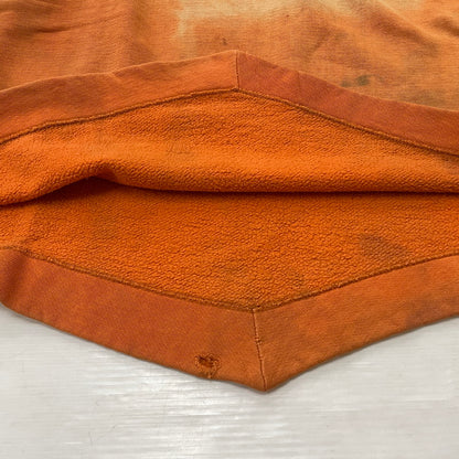 【現状渡し品】【メンズ】 JOCKEY ジョッキー 70's～80's HALF ZIP S/S SWEAT 70年代～80年代 ハーフ ジップ ショートスリーブ スウェット 長袖 トップス トレーナー 145-260811-sa-09-tei サイズ：L カラー：オレンジ 万代Net店