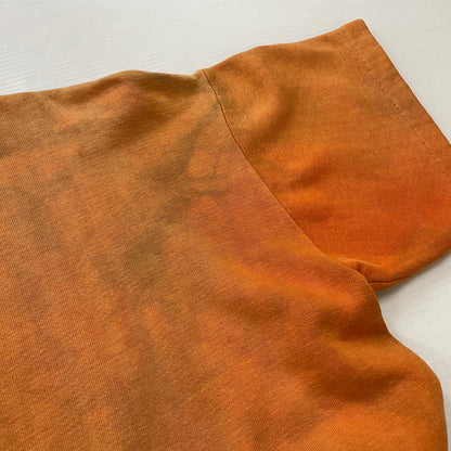 【現状渡し品】【メンズ】 JOCKEY ジョッキー 70's～80's HALF ZIP S/S SWEAT 70年代～80年代 ハーフ ジップ ショートスリーブ スウェット 長袖 トップス トレーナー 145-260811-sa-09-tei サイズ：L カラー：オレンジ 万代Net店