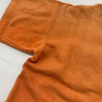 【現状渡し品】【メンズ】 JOCKEY ジョッキー 70's～80's HALF ZIP S/S SWEAT 70年代～80年代 ハーフ ジップ ショートスリーブ スウェット 長袖 トップス トレーナー 145-260811-sa-09-tei サイズ：L カラー：オレンジ 万代Net店