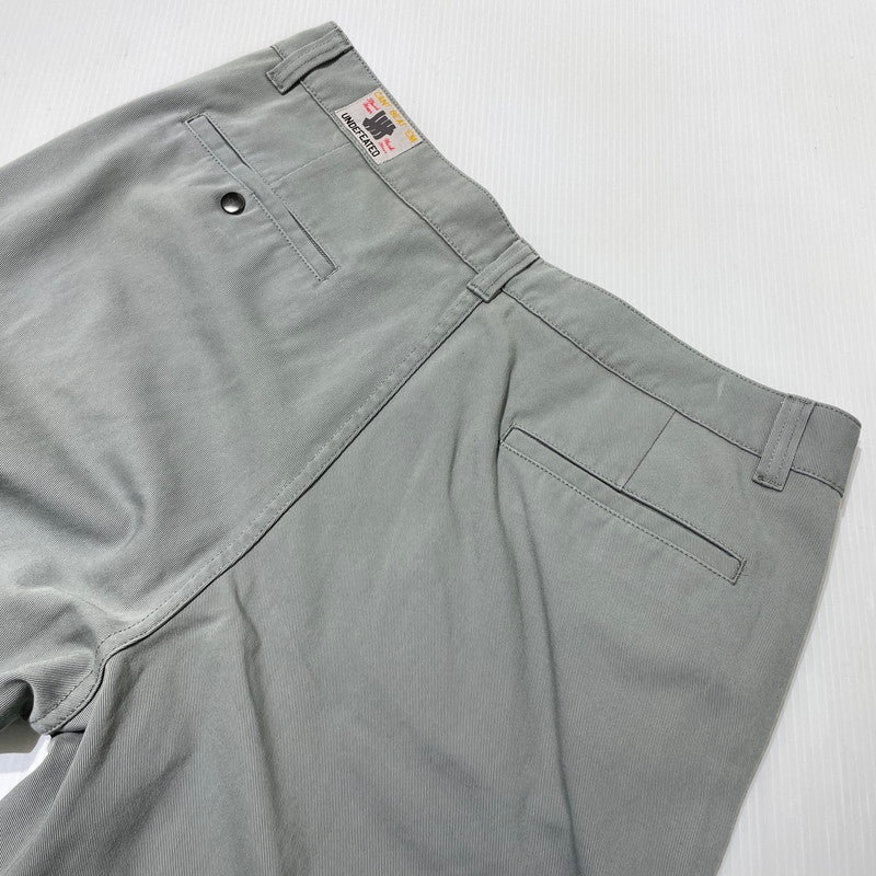 【中古品】【メンズ】 UNDEFEATED アンディフィーテッド BULL DENIM CHINO 50133 ブル デニム チノパンツ ボトムス 153-260915-yo-13-teih サイズ：34 カラー：グレー 万代Net店