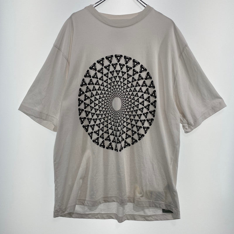 【中古品】【メンズ】 Palace Skateboards パレス スケートボード SWIRLY SS TEE トライアングルロゴ Tシャツ 142-260822-nm-31-tei サイズ：XL カラー：ホワイト 万代Net店