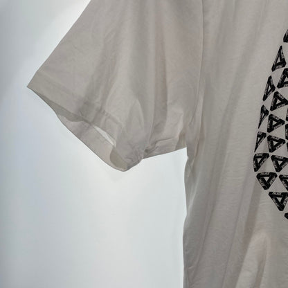 【中古品】【メンズ】 Palace Skateboards パレス スケートボード SWIRLY SS TEE トライアングルロゴ Tシャツ 142-260822-nm-31-tei サイズ：XL カラー：ホワイト 万代Net店