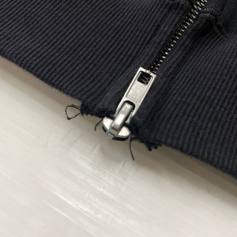 【中古品】【レディース】 9090 ナインティナインティ King LOGO ZIP HOODIE NN2195 キング ロゴ ジップ フーディー 長袖 トップス ジップパーカー 170-260811-sa-01-tei サイズ：L カラー：ブラック 万代Net店