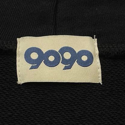 【中古品】【レディース】 9090 ナインティナインティ King LOGO ZIP HOODIE NN2195 キング ロゴ ジップ フーディー 長袖 トップス ジップパーカー 170-260811-sa-01-tei サイズ：L カラー：ブラック 万代Net店
