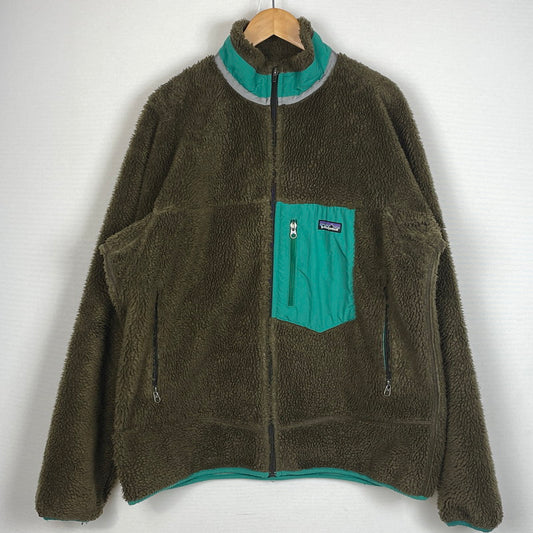 【中古品】【メンズ】 PATAGONIA パタゴニア 12AW CLASSIC RETRO-X JACKET 23055FA12 2012年春夏 クラシック レトロエックス ジャケット アウター 144-260811-sa-07-tei サイズ：L カラー：ブラウン系 万代Net店