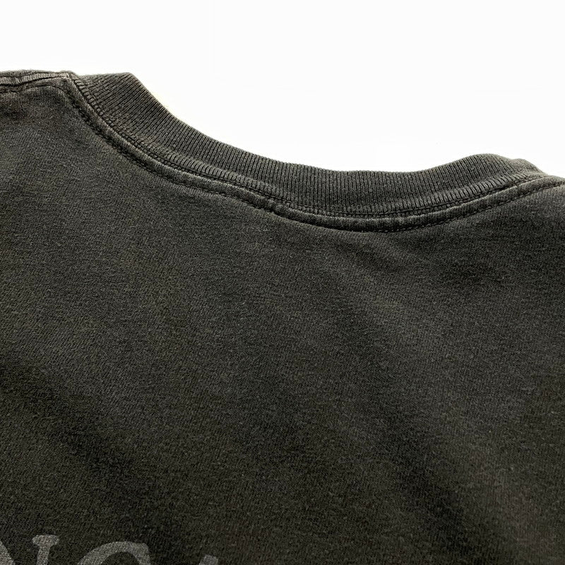 【中古品】【メンズ】 HANES HARLEY DAVIDSON ヘインズ ハーレー ダビッドソン BLUE FIRE LOGO "BACK THUNDER" TEE ブルー ファイヤー ロゴ ブラック サンダー Tシャツ 半袖 トップス 145-260811-sa-10-tei サイズ：XL カラー：ブラック 万代Net店