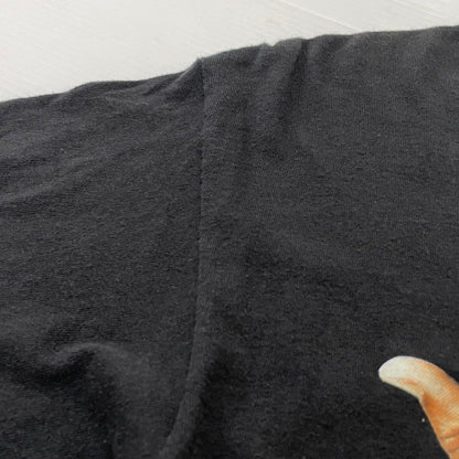 【中古品】【メンズ】 SPENCERS スペンサー 90's~00's FUCK HAND SIGN TEE 90年代～00年代 ファック ハンド サイン Tシャツ 半袖 トップス 145-260811-sa-11-tei サイズ：L カラー：ブラック 万代Net店