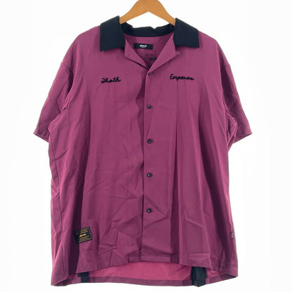 【中古品】【メンズ】 GALMB グラム × JOJO'S BIZARRE ADVENTURE ジョジョの奇妙な冒険 別注コラボ HOL HORSE& BOINGO SHIRT GB0224 JJ05 ホル ホースアンド ボインゴ シャツ 半袖 トップス 140-260812-sa-05-tei サイズ：M カラー：パープル 万代Net店