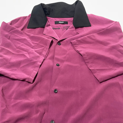 【中古品】【メンズ】 GALMB グラム × JOJO'S BIZARRE ADVENTURE ジョジョの奇妙な冒険 別注コラボ HOL HORSE& BOINGO SHIRT GB0224 JJ05 ホル ホースアンド ボインゴ シャツ 半袖 トップス 140-260812-sa-05-tei サイズ：M カラー：パープル 万代Net店