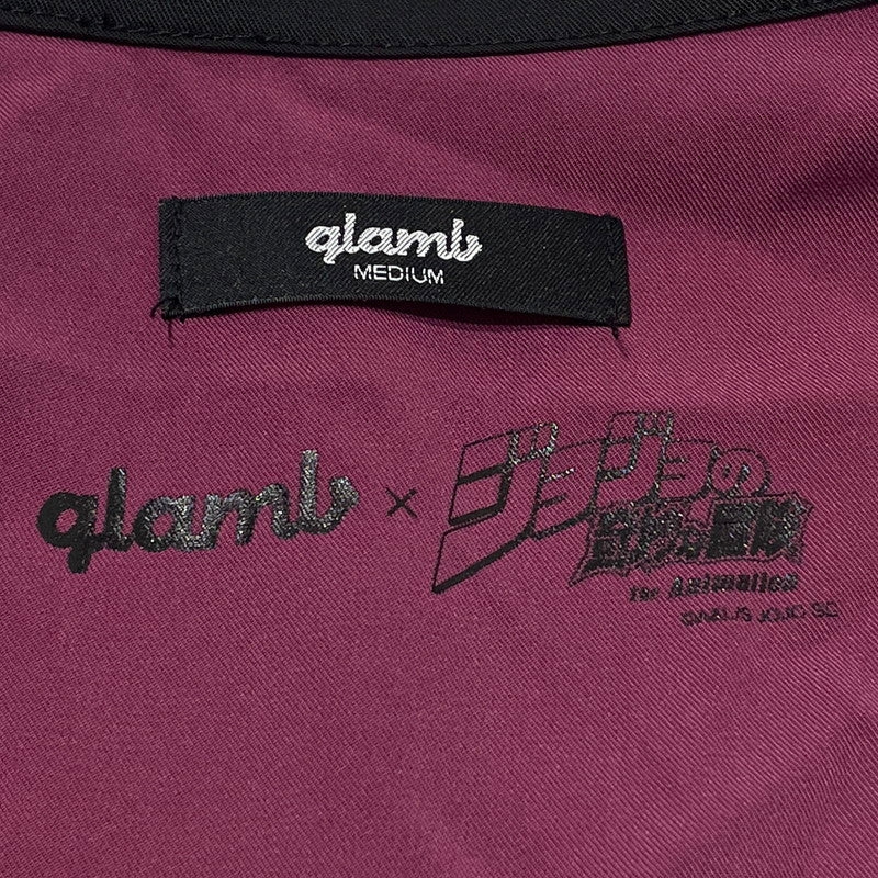 【中古品】【メンズ】 GALMB グラム × JOJO'S BIZARRE ADVENTURE ジョジョの奇妙な冒険 別注コラボ HOL HORSE& BOINGO SHIRT GB0224 JJ05 ホル ホースアンド ボインゴ シャツ 半袖 トップス 140-260812-sa-05-tei サイズ：M カラー：パープル 万代Net店