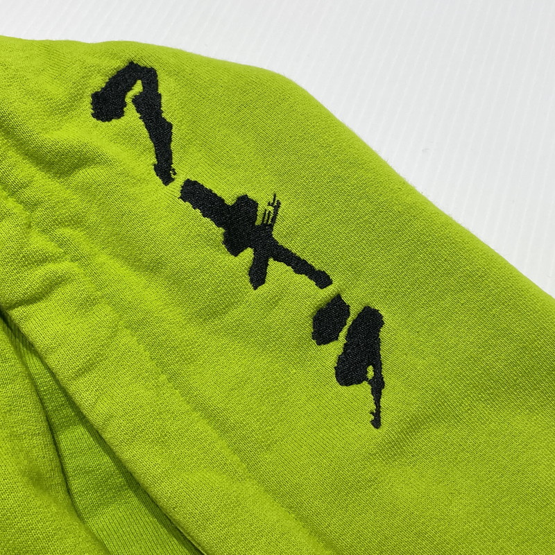 【中古品】【メンズ】 SUPREME シュプリーム 17AW AKIRA ARM HOODED SWEAT SHIRT 2017年秋冬 アキラ アームフーディー スウェット シャツ 長袖 トップス プルオーバーパーカー 149-260812-sa-07-tei サイズ：M カラー：ライム 万代Net店