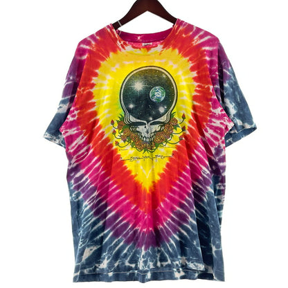 【現状渡し品】【メンズ】 FRUIT OF THE LOOM フルーツ オブ ザ ルーム 90's GRATEFUL DEAD SPACE YOUR FACE T-SHIRT 90年代 グレイトフル デッド スペース ユア フェイス Tシャツ 半袖 トップス 145-260812-sa-08-tei サイズ：L カラー：タイダイ 万代Net店
