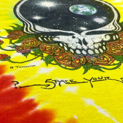 【現状渡し品】【メンズ】 FRUIT OF THE LOOM フルーツ オブ ザ ルーム 90's GRATEFUL DEAD SPACE YOUR FACE T-SHIRT 90年代 グレイトフル デッド スペース ユア フェイス Tシャツ 半袖 トップス 145-260812-sa-08-tei サイズ：L カラー：タイダイ 万代Net店
