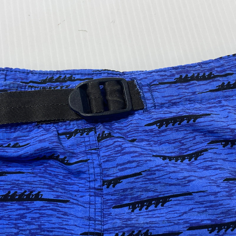 【中古品】【メンズ】 PATAGONIA パタゴニア 90’s RIVER SHORTS 90年代 リバー ショーツ ボトムス 波タグ 155-260812-sa-14-tei サイズ：M カラー：ブルー 万代Net店