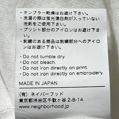 【現状渡し品】【メンズ】 NEIGHBORHOOD ネイバーフッド ORACLE RED BULL HONDA Tシャツ オラクル レッド ブル ホンダ 半袖 トップス 142-260812-sa-10-tei サイズ：M カラー：ホワイト 万代Net店
