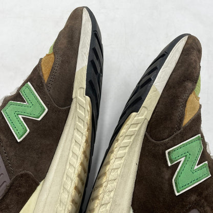 【中古品】【メンズ】 NEW BALANCE ニューバランス ABZORB SNEAKERS U998BG アブゾーブ スニーカー 靴 シューズ 162-260905-yo-07-teih サイズ：27.5cm カラー：ブラウン/グリーン 万代Net店
