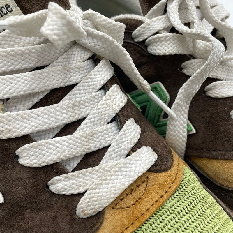 【中古品】【メンズ】 NEW BALANCE ニューバランス ABZORB SNEAKERS U998BG アブゾーブ スニーカー 靴 シューズ 162-260905-yo-07-teih サイズ：27.5cm カラー：ブラウン/グリーン 万代Net店