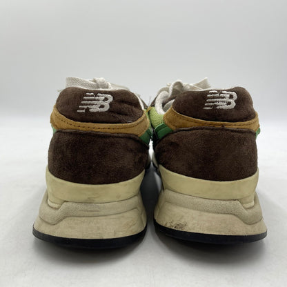 【中古品】【メンズ】 NEW BALANCE ニューバランス ABZORB SNEAKERS U998BG アブゾーブ スニーカー 靴 シューズ 162-260905-yo-07-teih サイズ：27.5cm カラー：ブラウン/グリーン 万代Net店