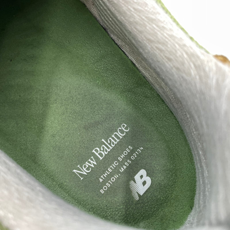 【中古品】【メンズ】 NEW BALANCE ニューバランス ABZORB SNEAKERS U998BG アブゾーブ スニーカー 靴 シューズ 162-260905-yo-07-teih サイズ：27.5cm カラー：ブラウン/グリーン 万代Net店