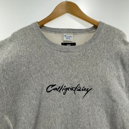 【中古品】【メンズ】 CHAMPION チャンピオン×HARE ハレ リバースウィーブスウェット 145-260818-nm-77-tei サイズ：M カラー：グレー 万代Net店