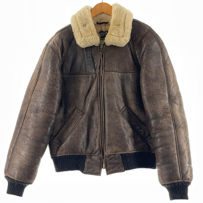 【現状渡し品】【メンズ】 SCHOTT ショット 70~80's VINTAGE B-6 JACKET 70～80年代 ヴィンテージ ジャケット アウター 145-260812-sa-01-tei サイズ：38 カラー：ブラウン 万代Net店
