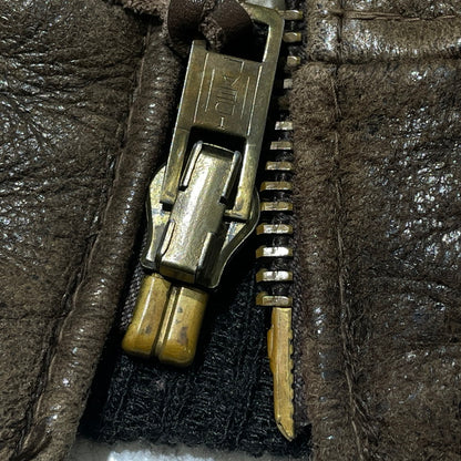 【現状渡し品】【メンズ】 SCHOTT ショット 70~80's VINTAGE B-6 JACKET 70～80年代 ヴィンテージ ジャケット アウター 145-260812-sa-01-tei サイズ：38 カラー：ブラウン 万代Net店
