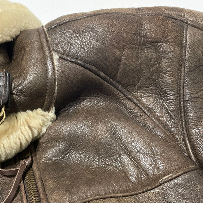 【現状渡し品】【メンズ】 SCHOTT ショット 70~80's VINTAGE B-6 JACKET 70～80年代 ヴィンテージ ジャケット アウター 145-260812-sa-01-tei サイズ：38 カラー：ブラウン 万代Net店
