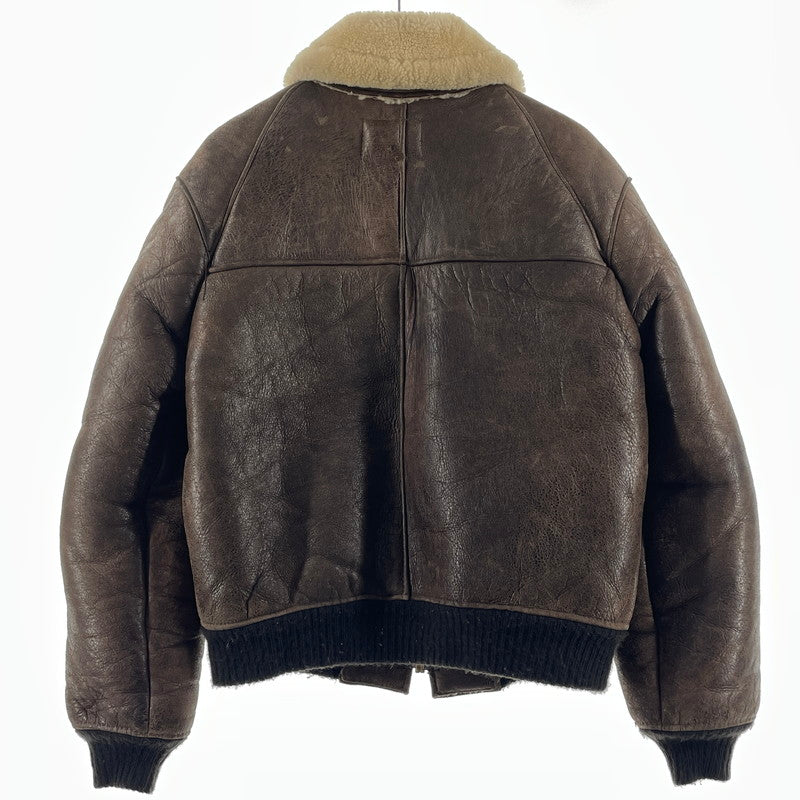 【現状渡し品】【メンズ】 SCHOTT ショット 70~80's VINTAGE B-6 JACKET 70～80年代 ヴィンテージ ジャケット アウター 145-260812-sa-01-tei サイズ：38 カラー：ブラウン 万代Net店