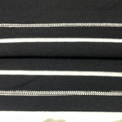 【中古品】【メンズ】 MARKA マーカ BORDER TEE S/S M21A-15CS01B ボーダー Tシャツ ショートスリーブ 半袖 トップス 140-260812-sa-13-tei サイズ：3 カラー：ブラック 万代Net店