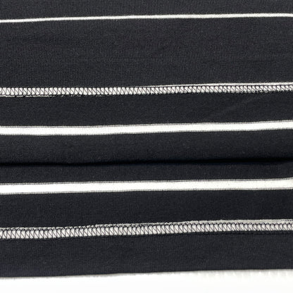 【中古品】【メンズ】 MARKA マーカ BORDER TEE S/S M21A-15CS01B ボーダー Tシャツ ショートスリーブ 半袖 トップス 140-260812-sa-13-tei サイズ：3 カラー：ブラック 万代Net店